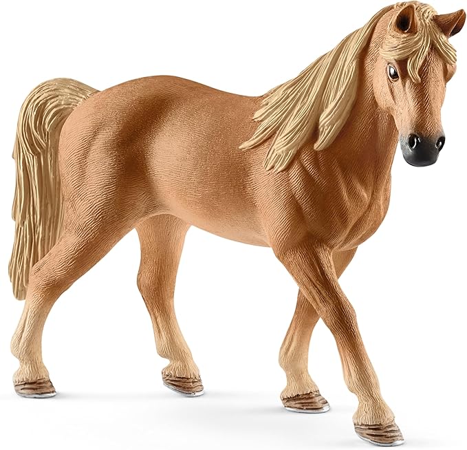 Schleich Farm World 4pc Animal Figurine Starter Playset - Educational Farm Animal Collection Starter Kit Toy with Cat, Horse, Puppy, and Calf, Durable for Boys and Girls, Gift for Kids Ages 3+
