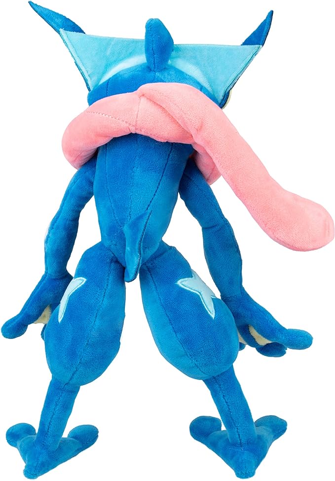 Pokémon 12" Large Greninja Plush - Officially Licensed - Quality & Soft Stuffed Animal Toy - Add Greninja to Your Collection! - Great Gift for Kids, Boys, Girls & Fans of Pokemon