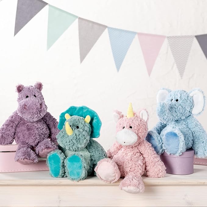 DEMDACO Magellica Mellow Fellows Unicorn Pale Pink Children's Plush Stuffed Animal Toy