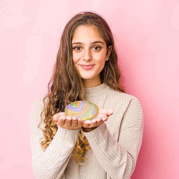 Make Your Own Clay Jewelry Bowls Arts and Crafts Kit, Clay Jewelry Dish Kit, Birthday Gifts for Girls Kids Ages 8 9 10 11 12 Years Old, DIY Jewelry Craft Clay Bowl, Clay Crafts for Girls 8-12