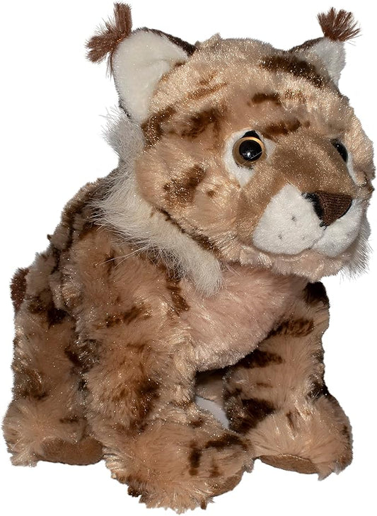 Wild Republic Lynx Baby Plush, Stuffed Animal, Plush Toy, Gifts for Kids, Cuddlekins, 8 inches