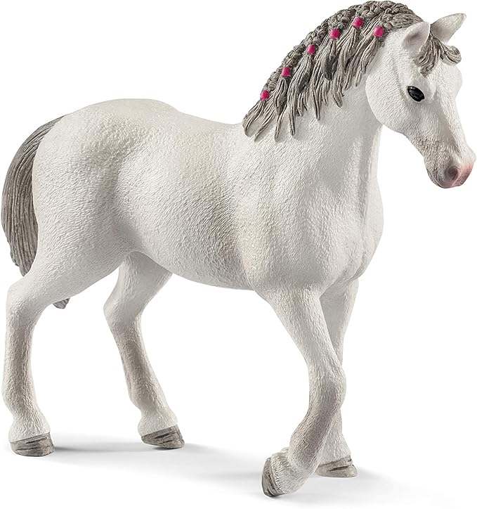 Schleich Farm World 9pc. Vet Visit Playset with Piglet, Mare, and Foal Horse Figurines - Detailed and Durable Farm Animal Toy Set, Fun and Educational Play for Boys and Girls, Gift for Kids Ages 3+