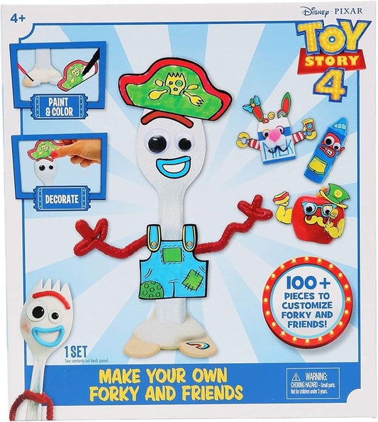 Disney/Pixar Toy Story 4 Make Your Own Forky and Friends, Creative Art Toy Activity, Gift for 5 to 7 Year Olds