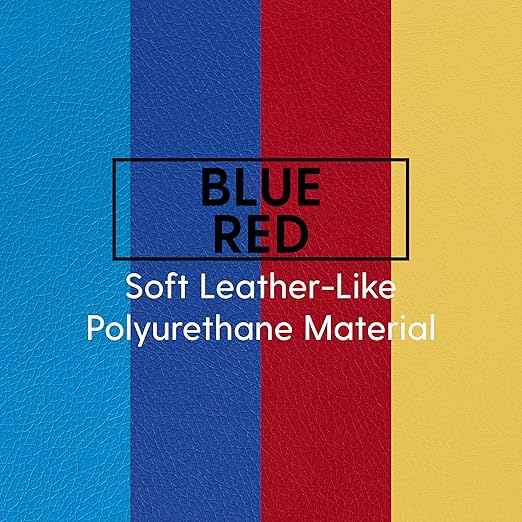 SoftScape Toddler Playtime Corner Climber, Indoor Active Play Structure for Toddlers and Kids, Safe Soft Foam for Crawling and Sliding (4-Piece Set) - Blue/Red, 11619-BLRD
