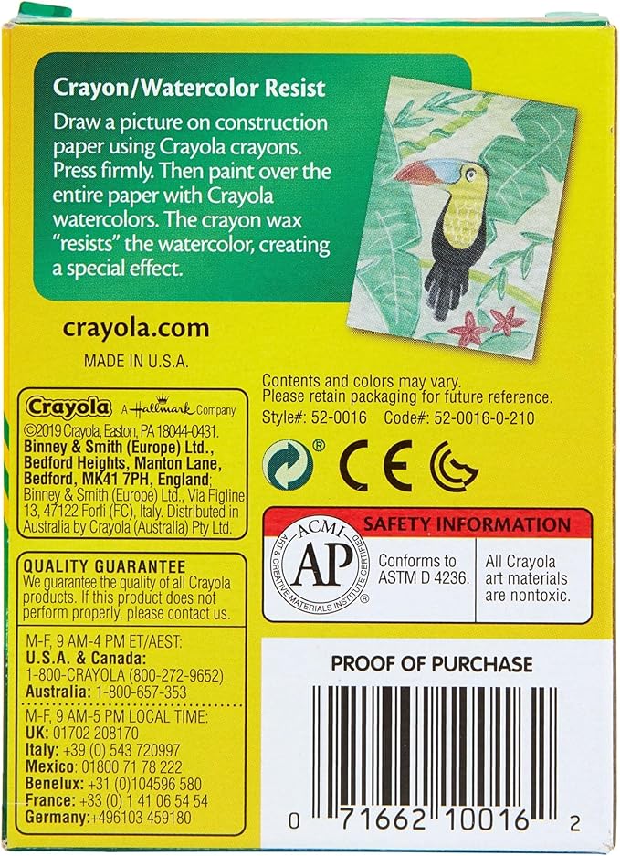 Crayola Crayons for Kids, School Supplies, 16 Count